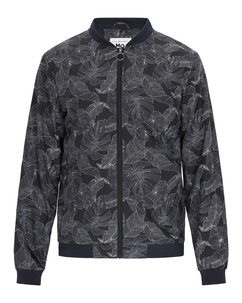 My Mo Jacke Männer schwarz mehrfarbig Schwarz