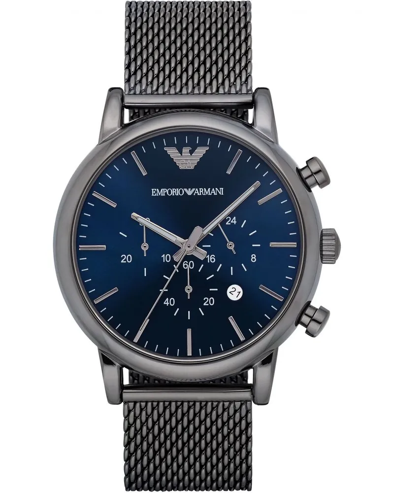 Emporio Armani Luigi Grau Herren Armbanduhr AR1979 Grau