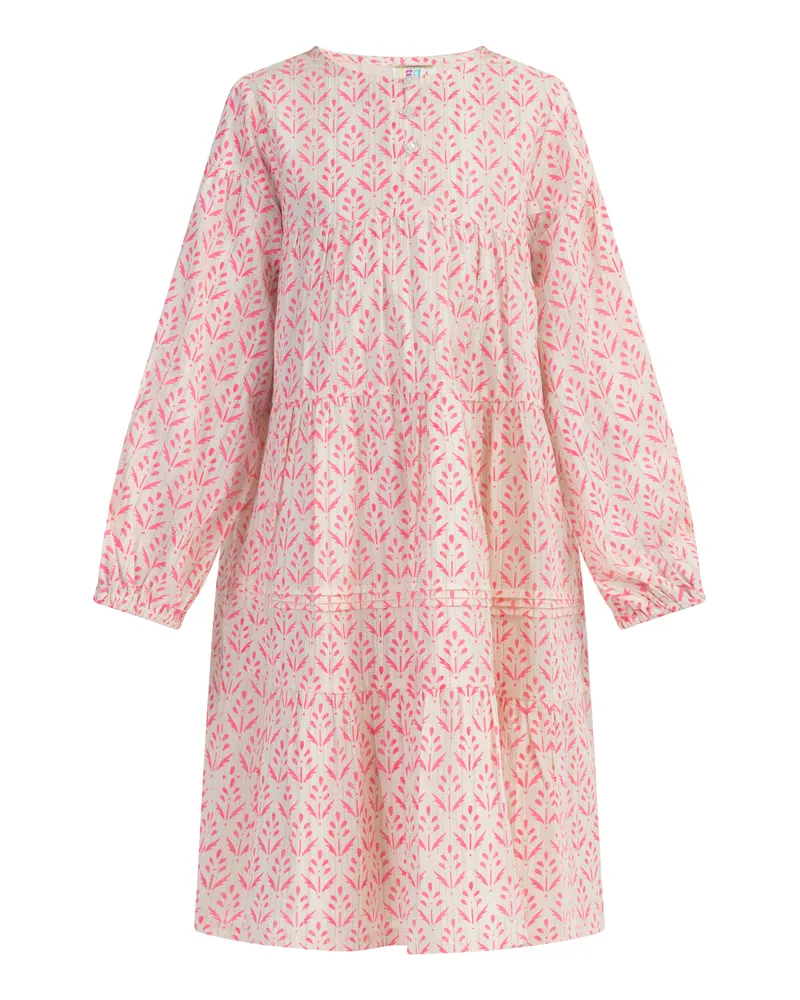 IZIA Sommerkleid für Mädchen, ärmellos, geraffte Taille - Rosa Rosa