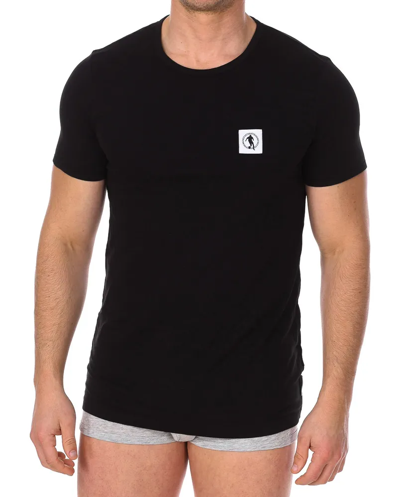 Bikkembergs 2er-Pack Mode Pupino-T-Shirts Schwarz