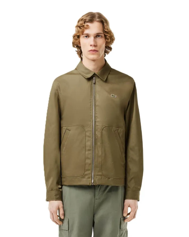 Lacoste Bomberjacke für Herren (Grün Grün