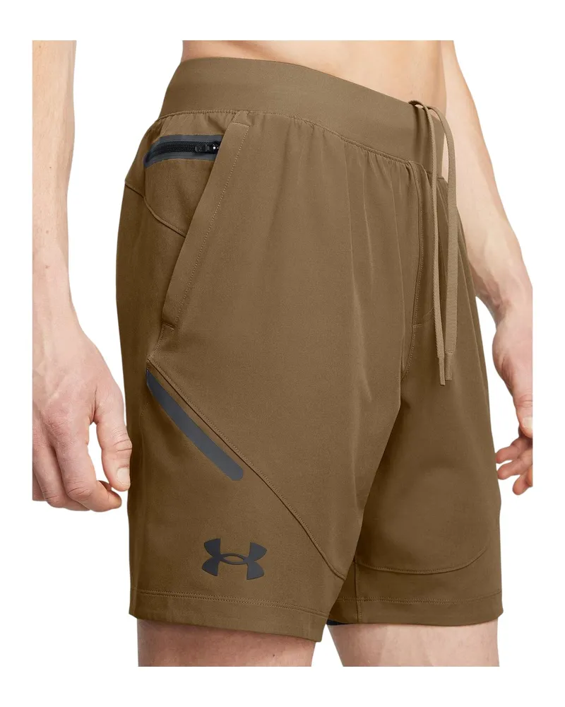Under Armour Unstoppable" Shorts für Herren (Braun Braun
