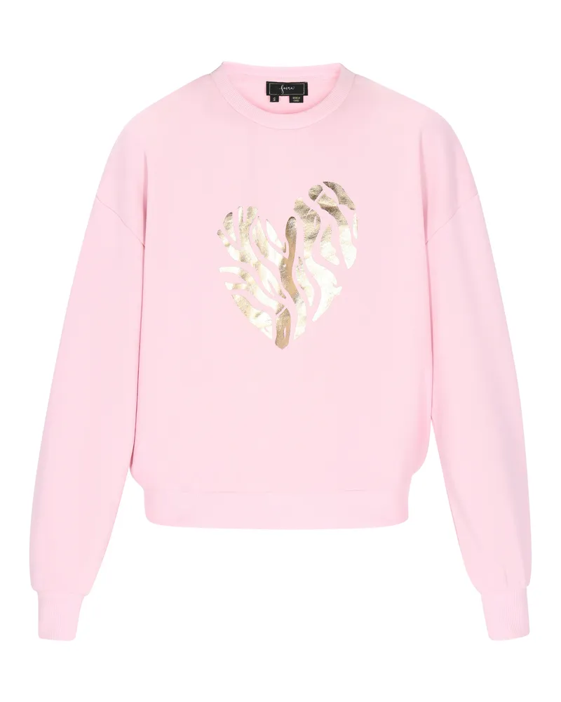 FAINA Sweatshirt Frauen Rose Rosé