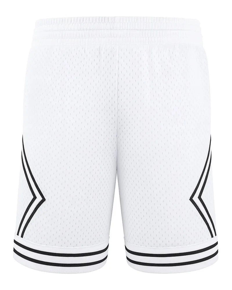 Mitchell & Ness Marken Diamond Herren Weiße Shorts Weiß