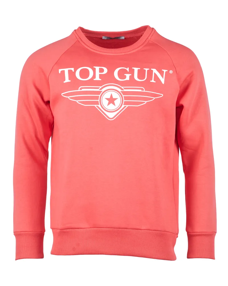 Top Gun Sweatshirt TG20192014 - Korallenrot Korallenrot