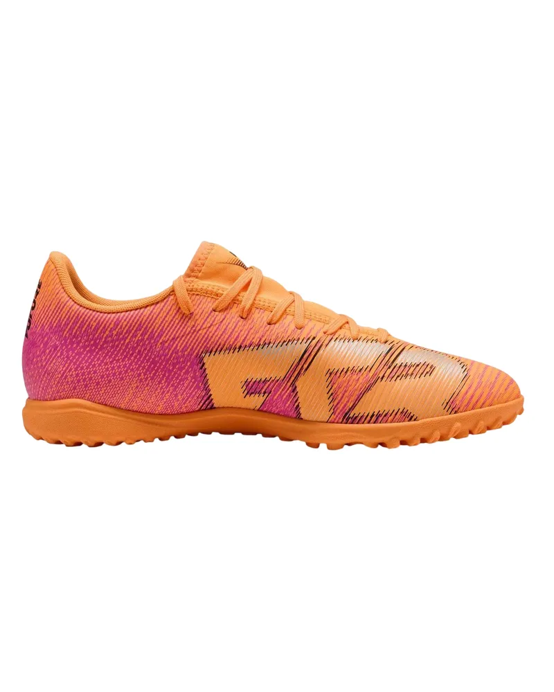 Puma Future 8 Play" Geprägt Kunstrasen Turnschuhe für Herren, Rasen Training (Orange/Schwarz Orange