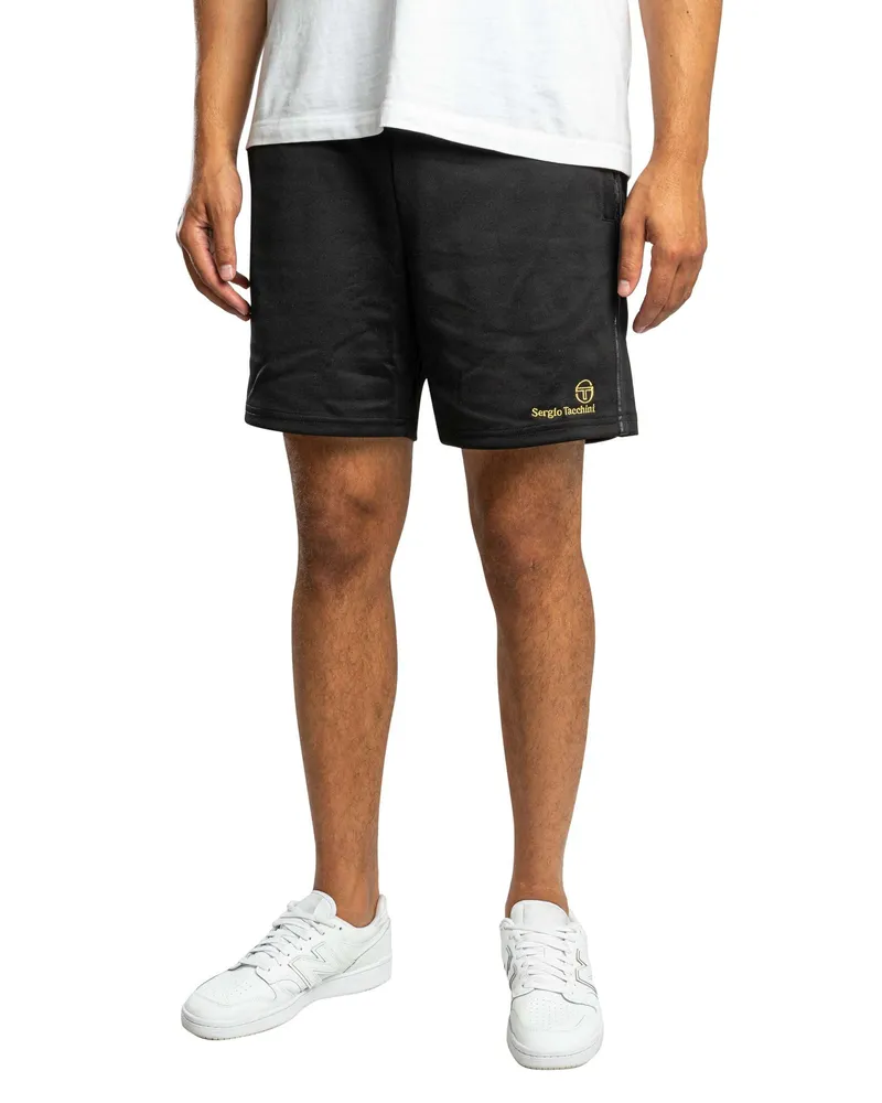 Sergio Tacchini Cassio Shorts, Schwarz Schwarz