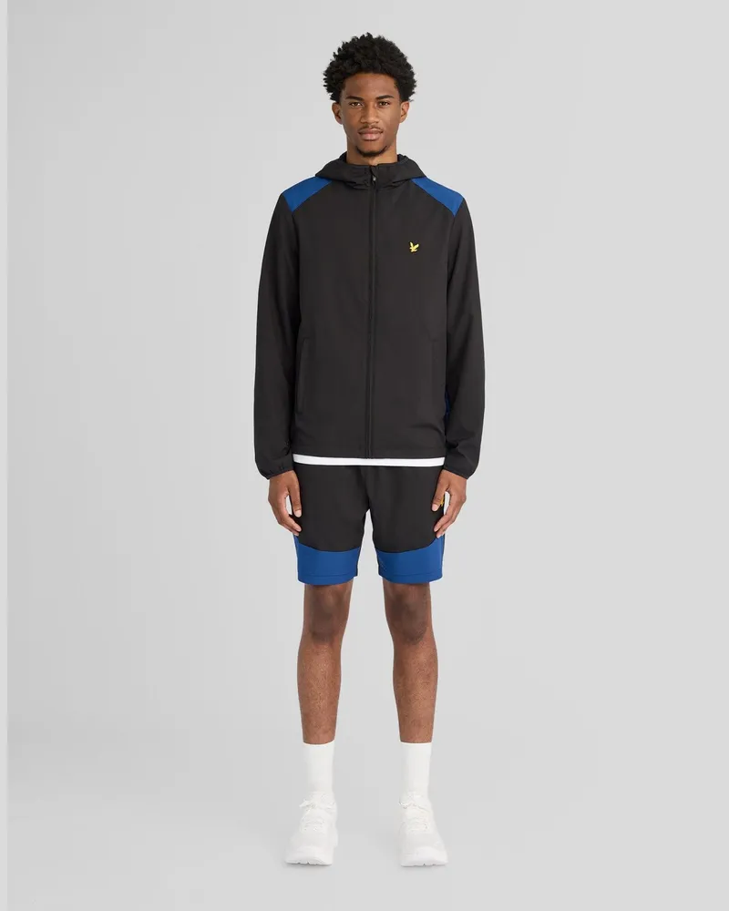Lyle & Scott Panel-Shorts Blau