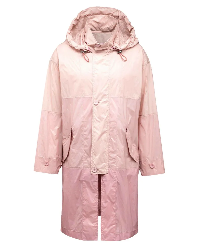 Puma x Rihanna Fenty Lange Damen Parka-Jacke in Pink Rosa