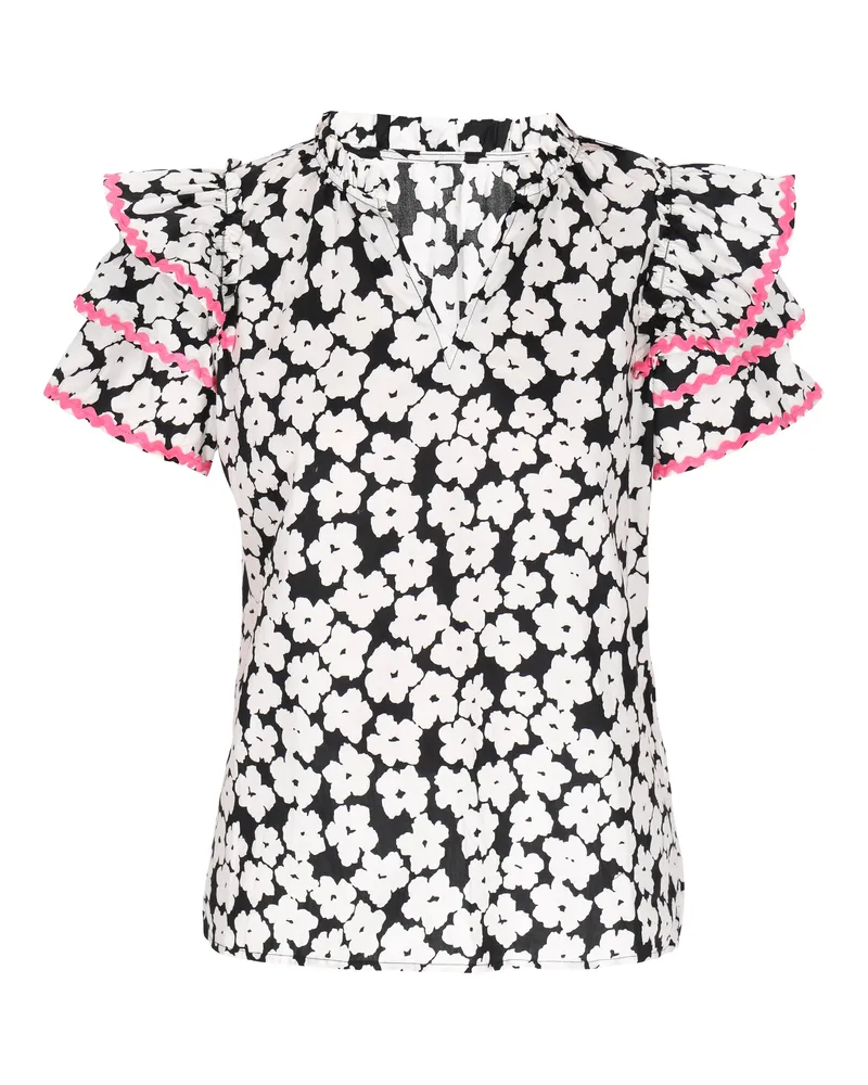 My Mo Bluse für Damen - Schwarz Schwarz