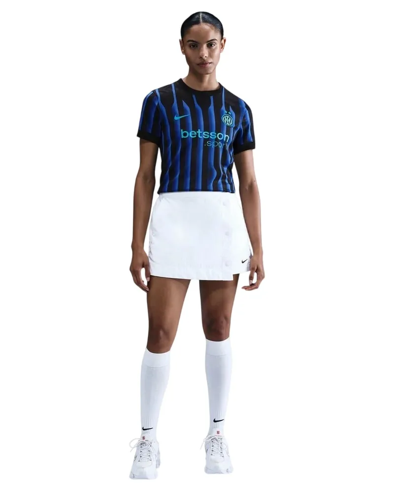 Nike Fußballtrikot für Damen (Blau/Schwarz Schwarz