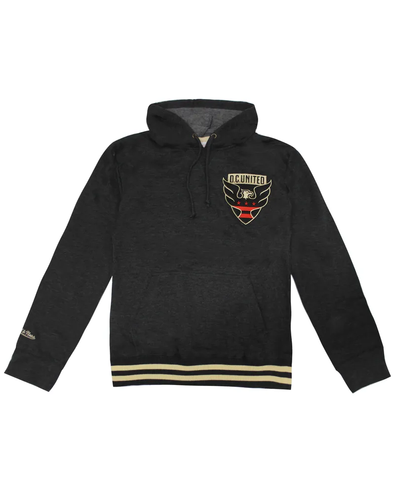 Mitchell & Ness MLS D. C. United Bat um Herren Hoodie Schwarz