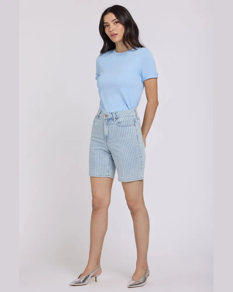 NYDJ not your daughter's Jeans  Erin Denim-Shorts Hellblau