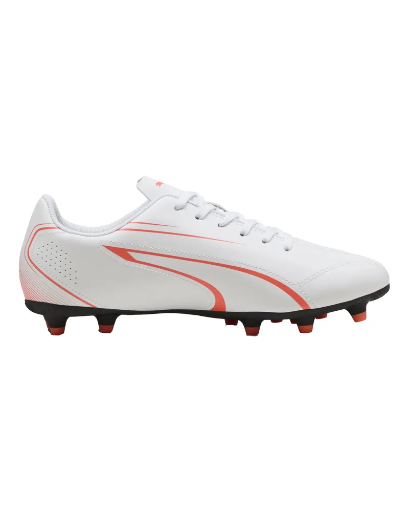 Puma Vitoria FG/AG" Fußball-Stiefel für Herren (Weiß/Rot Weiß