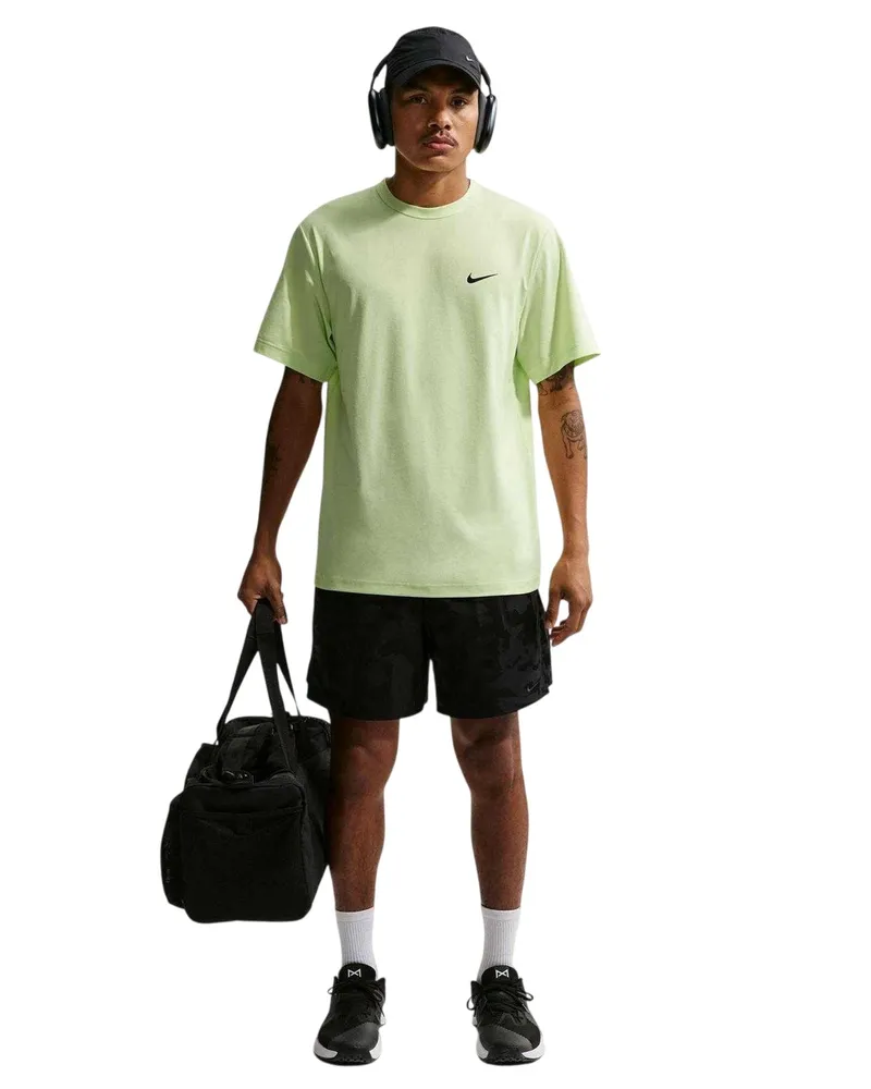 Nike Hyverse" T-Shirt für Herren, kurzärmlig (Limone Limettengrün