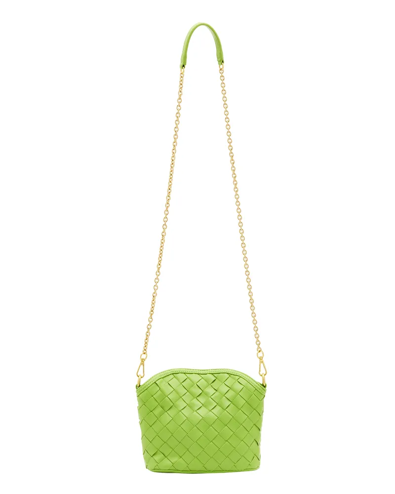 Usha Schultertasche für Damen - Grün Grün