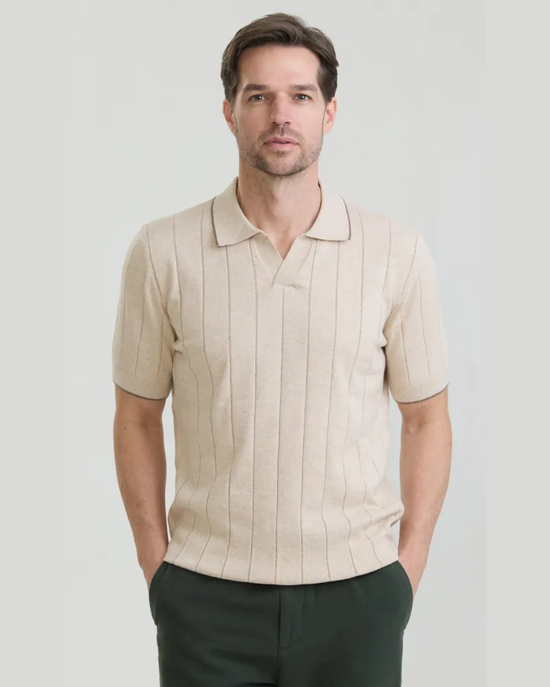 Felix Hardy Polo Shirt Kurzarm Polo Shirt Kurzarm Beige