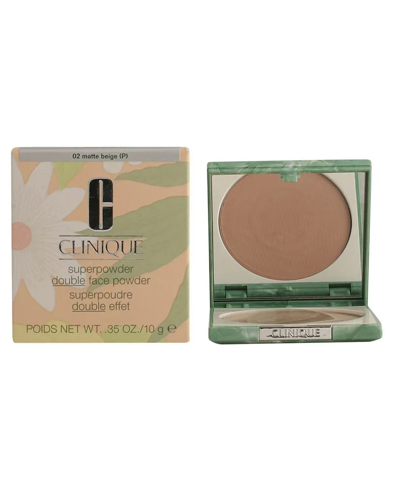 Clinique Superpowder Double Face Powder #02-matte Beige 10 gr 