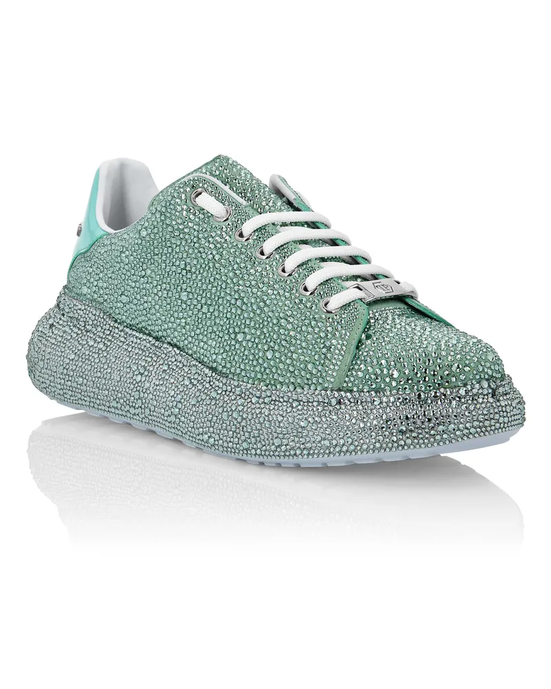 Philipp Plein Läufer Sneaker Grün