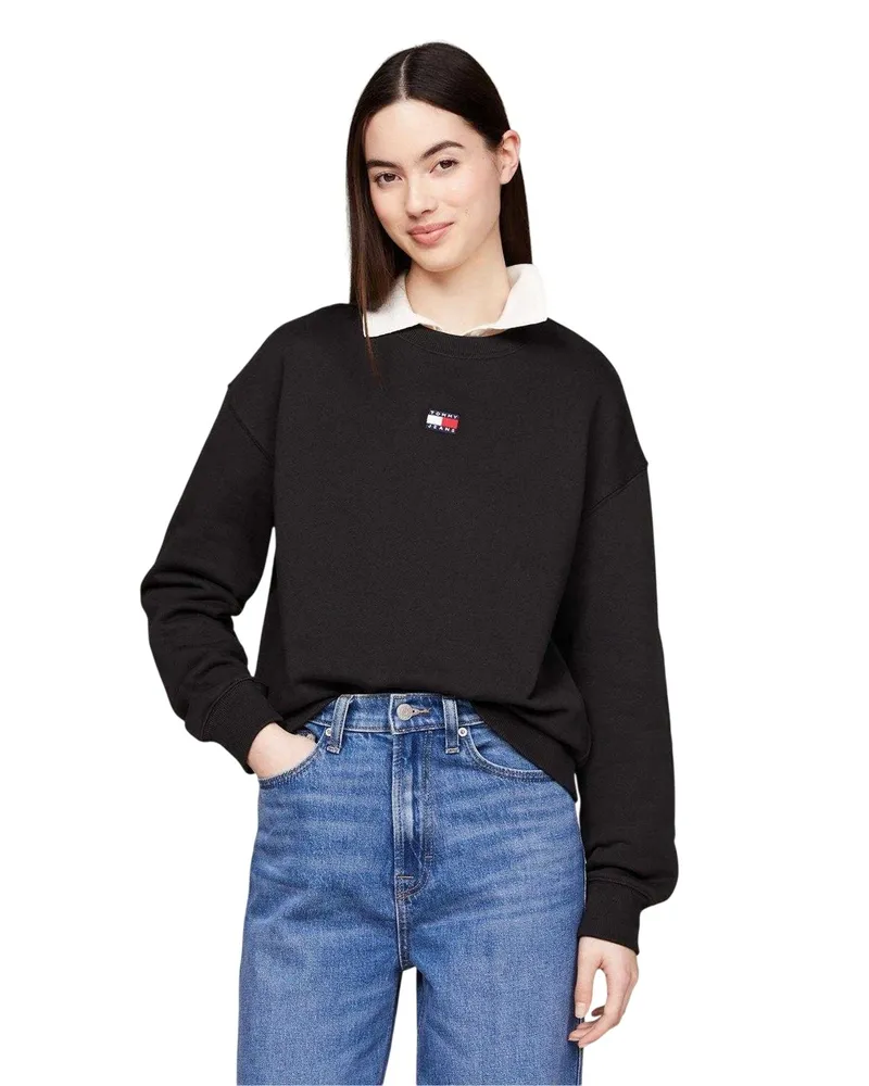 Tommy Hilfiger Sweatshirt für Damen (Schwarz Schwarz