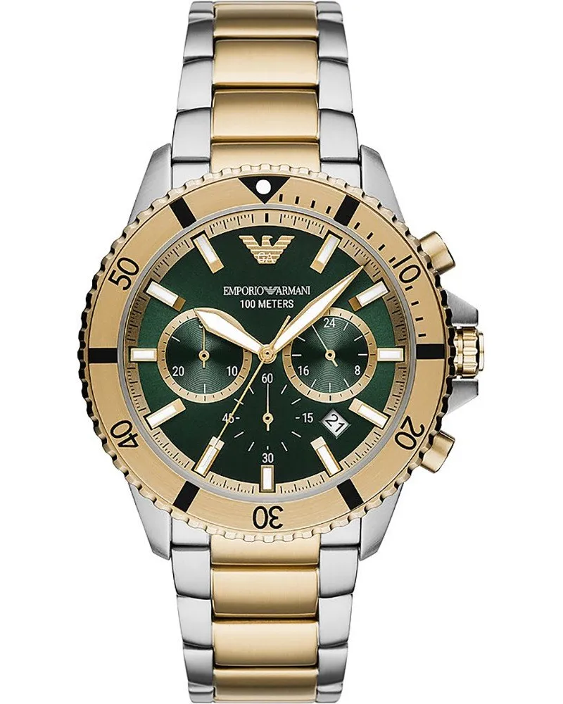 Emporio Armani Diver Herren Multikolor Uhr AR11586 Mehrfarbig