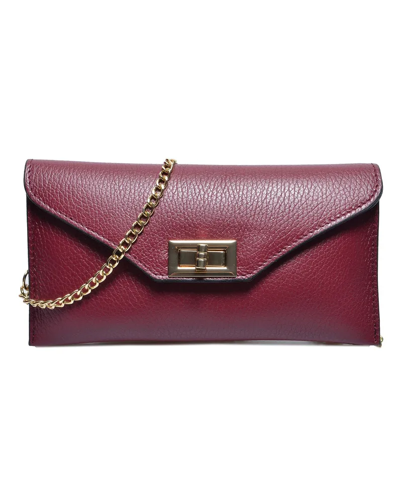 Isabella Rhea WEIN Rindsledertasche Weinrot