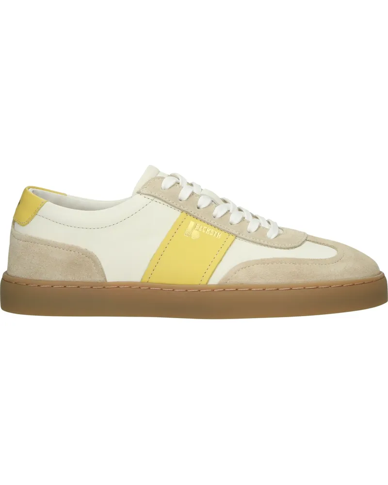 Blackstone SLATE HARPER II - FL709 Lemon Icing - Sneaker (niedrig Wollweiß