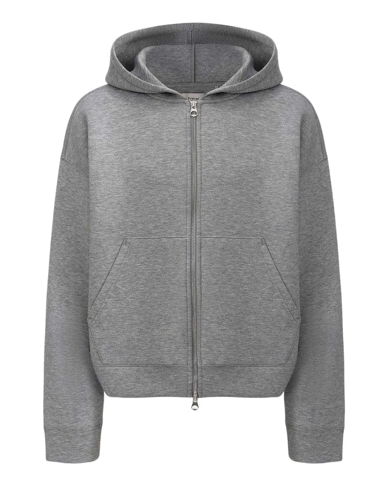 Firetrap Hoodie mit durchgehendem Reißverschluss für Herren (Grau Grau