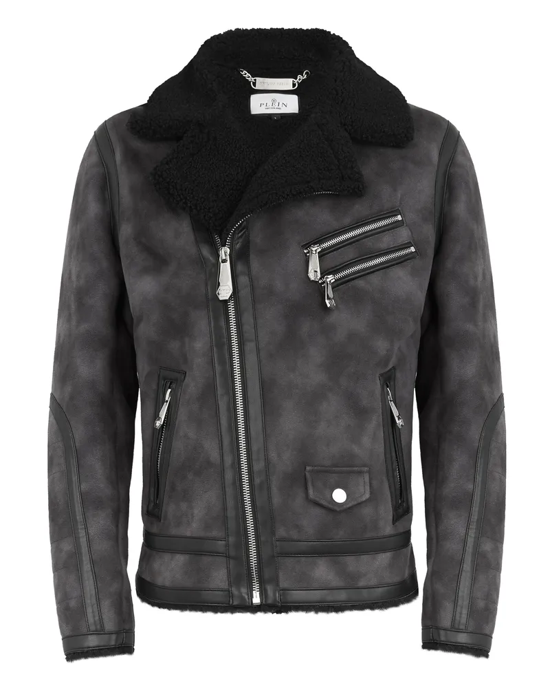 Philipp Plein Jacke Schwarz