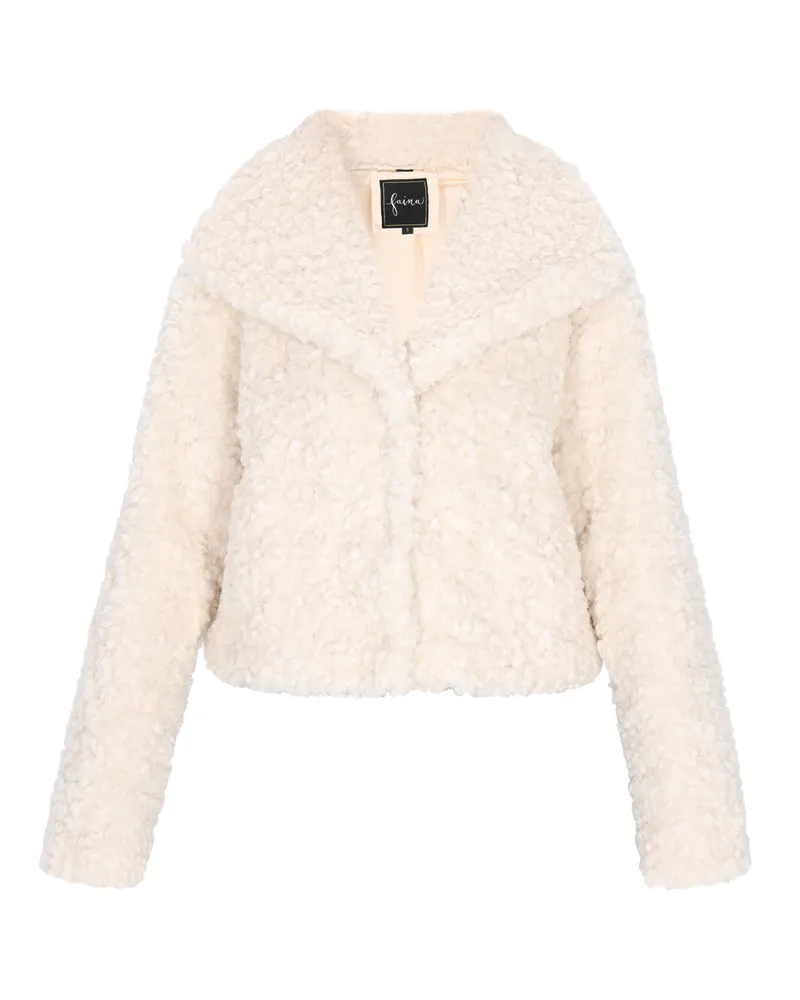 FAINA Jacke für Damen - Wollweiß Wollweiß