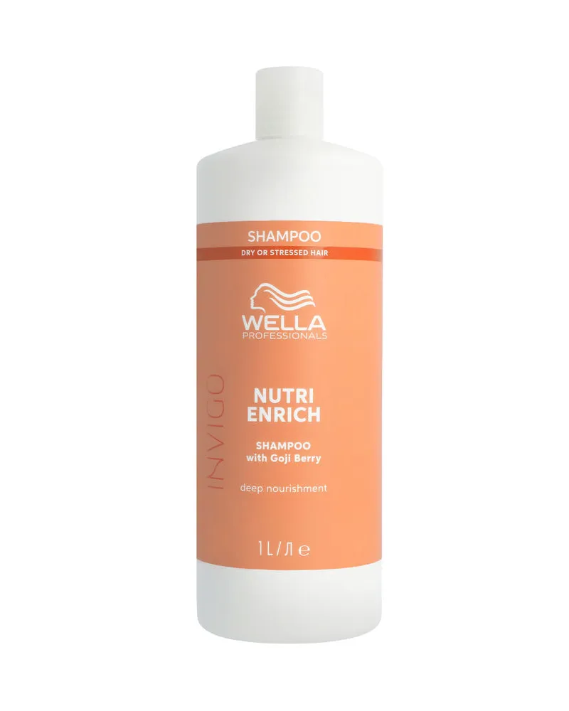 Wella Invigo Nutri-enrich Deep Nutrition Shampoo Für Trockenes/geschädigtes Haar 1000 ml 