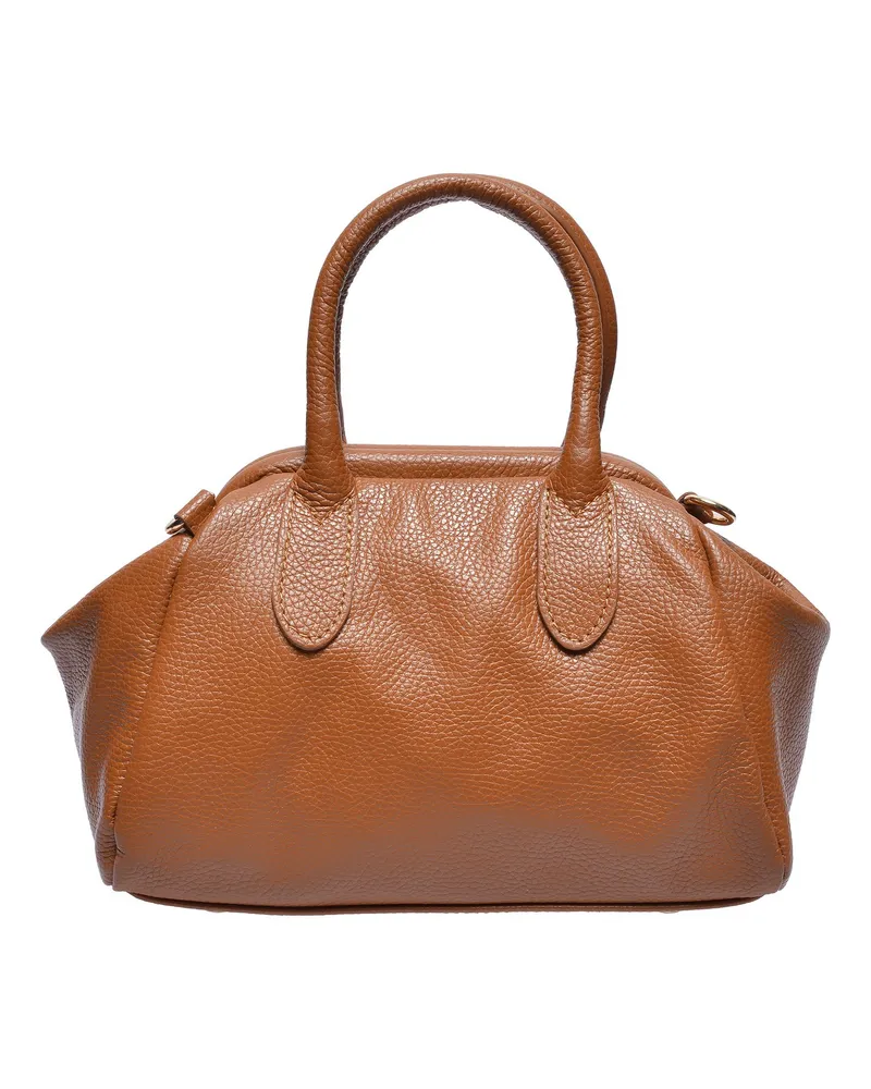 Isabella Rhea COGNAC Rindsledertasche Braun