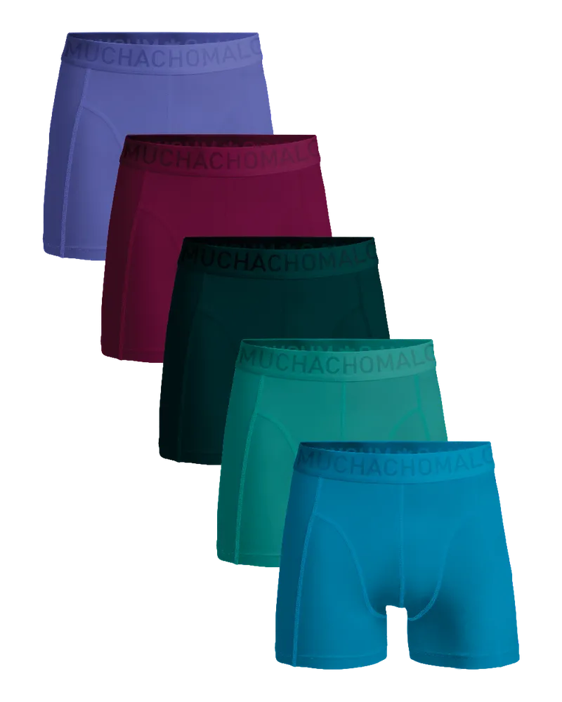 Muchachomalo Herren Boxer Shorts - 5er Pack - Herren Unterwäsche Mehrfarbig