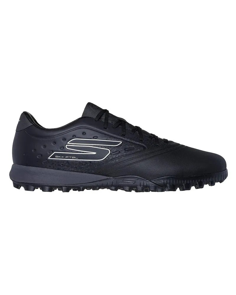 Skechers Razor" Künstlicher Boden Fußballschuhe für Herren (Schwarz/Silber Schwarz