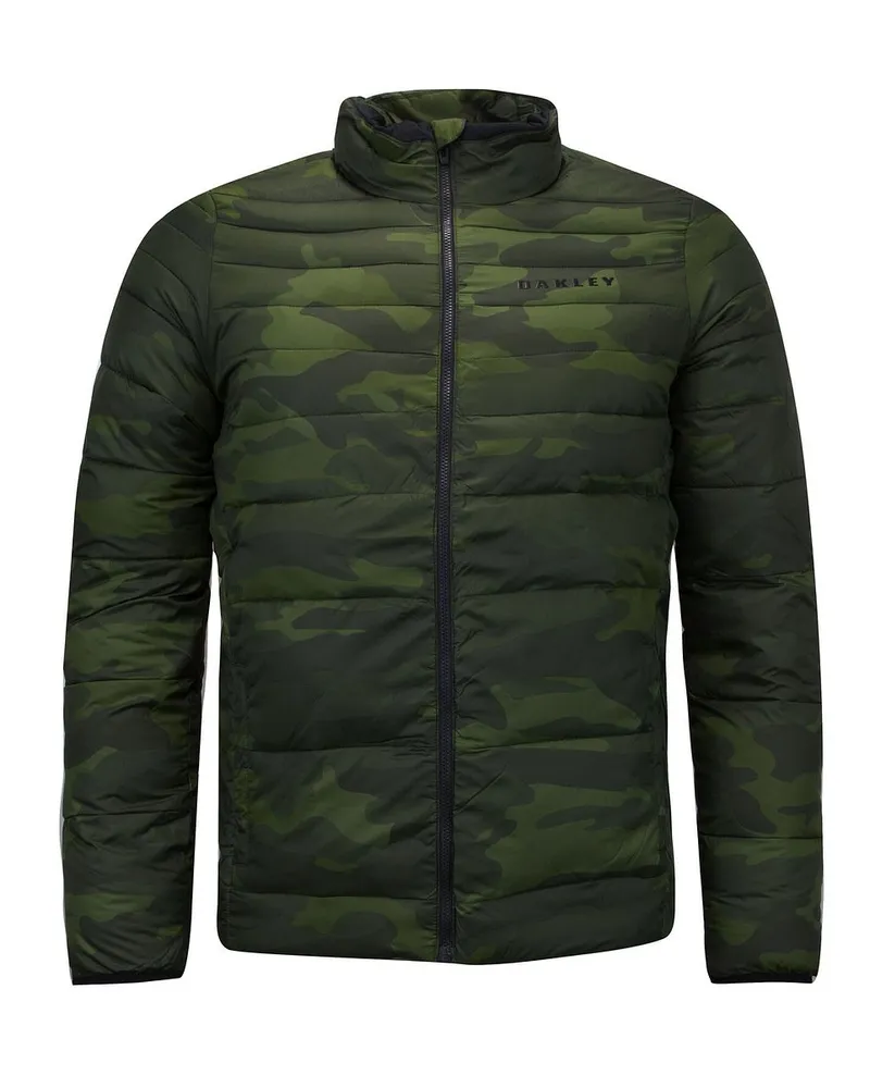 Oakley Down Bomber Mens Green Jacke Dunkelgrün