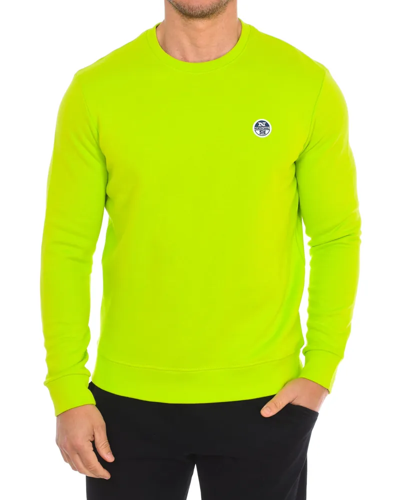 North Sails Langärmeliges Sweatshirt mit Rundhalsausschnitt 9024070 Herren Grün