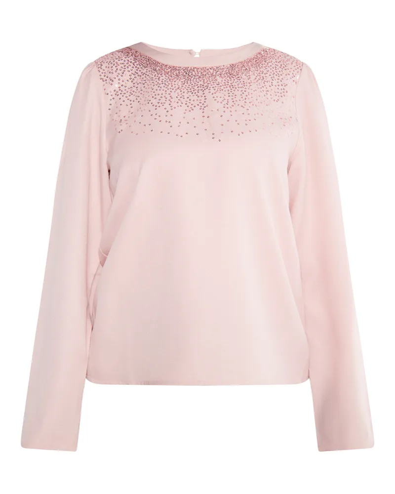 Usha Bluse Damen Rosa Champagner Rosé