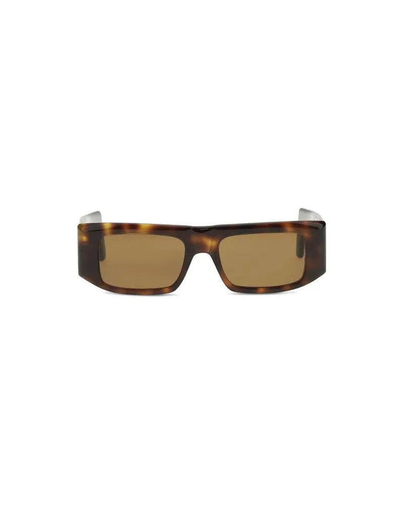 Valentino Garavani Braune Acetat-Sonnenbrille Braun