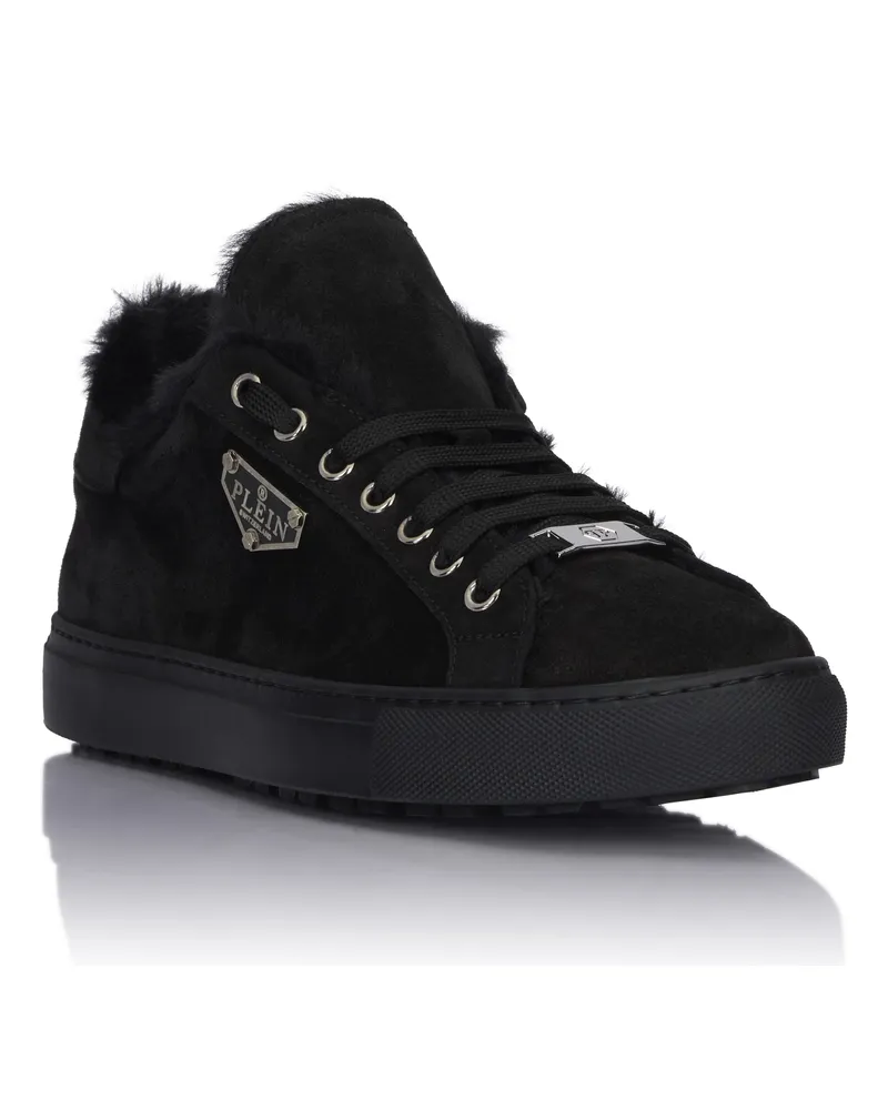 Philipp Plein Lo-Top Turnschuhe Ps Schwarz