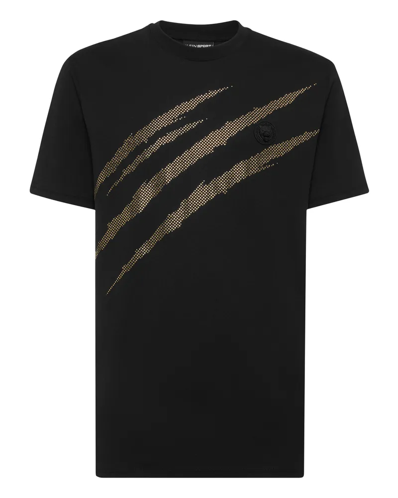 Philipp Plein T-Shirt Scratch Schwarz