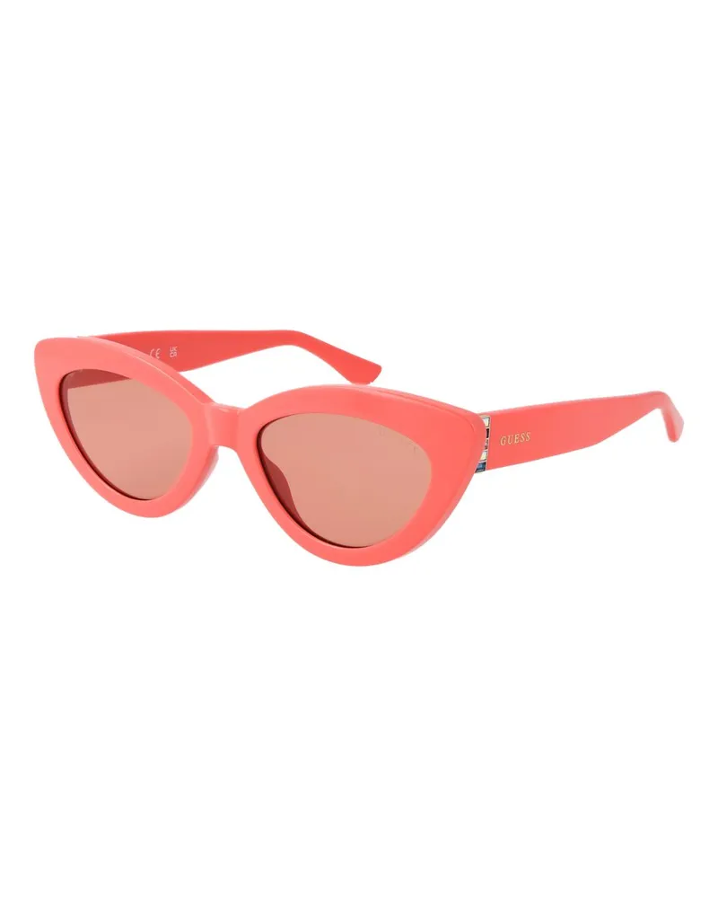 Guess Pink Kunststoff-Sonnenbrille Rosa