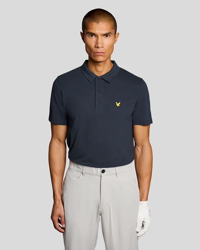 Lyle & Scott Golf Core Poloshirt Marineblau