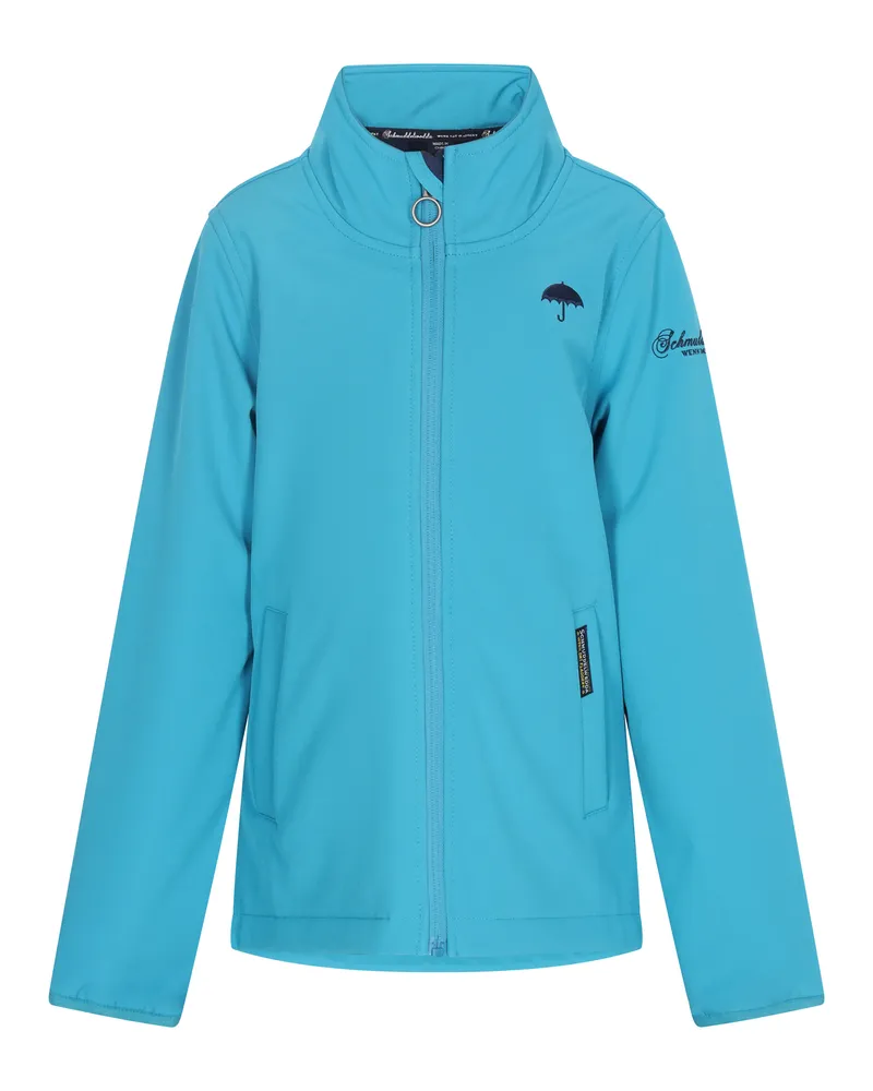 Schmuddelwedda Softshelljacke Mädchen (Kids) Cyanblau Blau