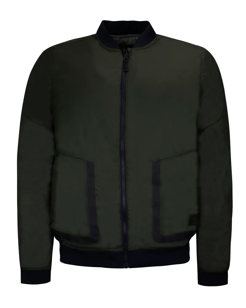 Under Armour Under Armor Reactor Herren Bomber Jacke Reversible Khaki 1306450 357 Grün