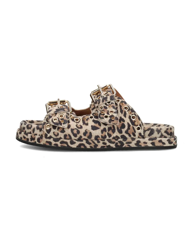 PS Poelman MAG" Damen Sandalen Braun
