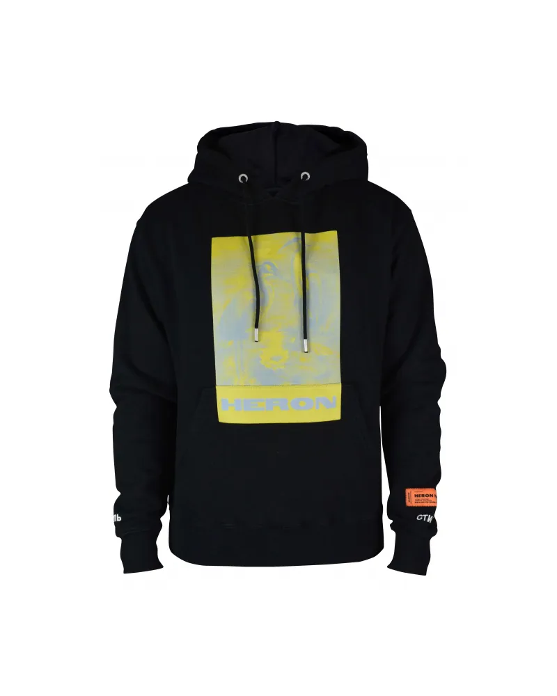 Heron Preston Sweatshirt Litho Schwarz Schwarz