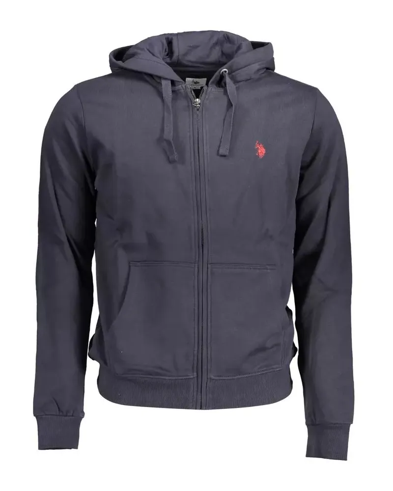 U.S. Polo Assn.  Klassischer Zip-Hoodie Dunkelgrau