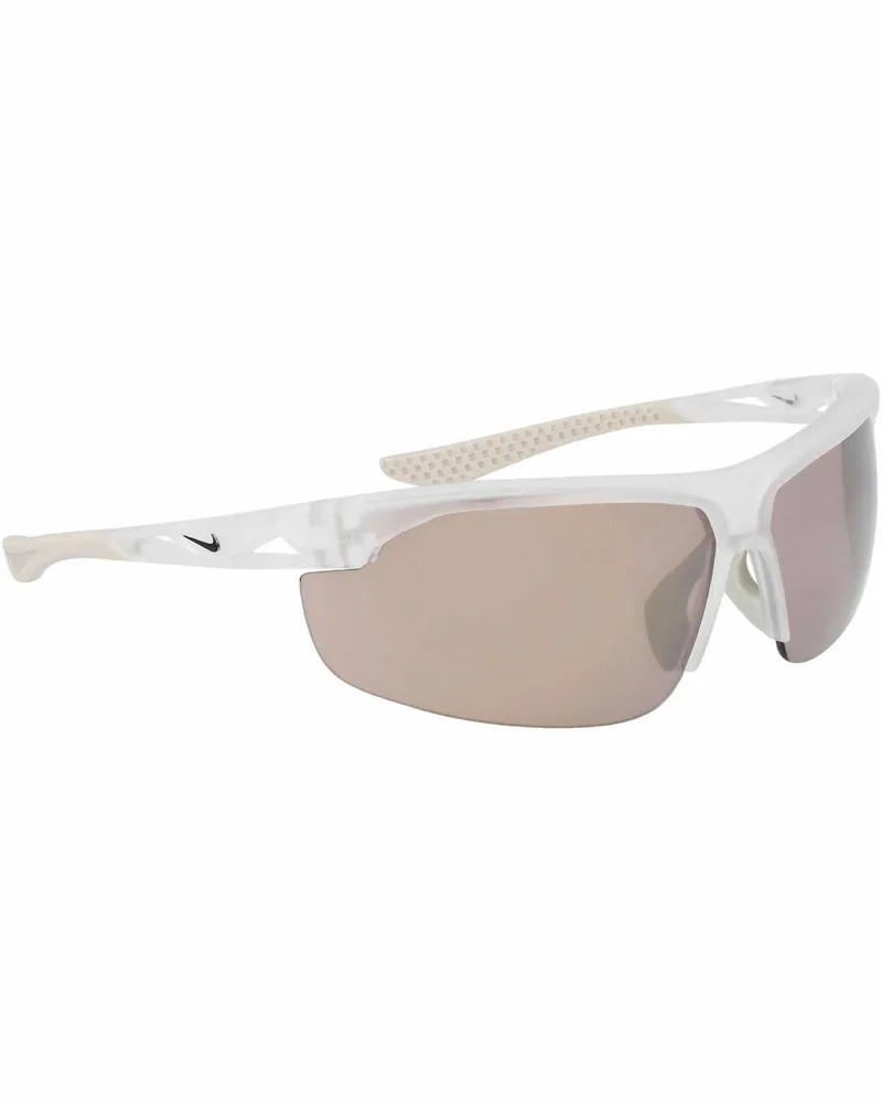 Nike Windtrack" Sport-Sonnenbrille für Herren/Damen Unisex (Transparent/Pastell Weiß