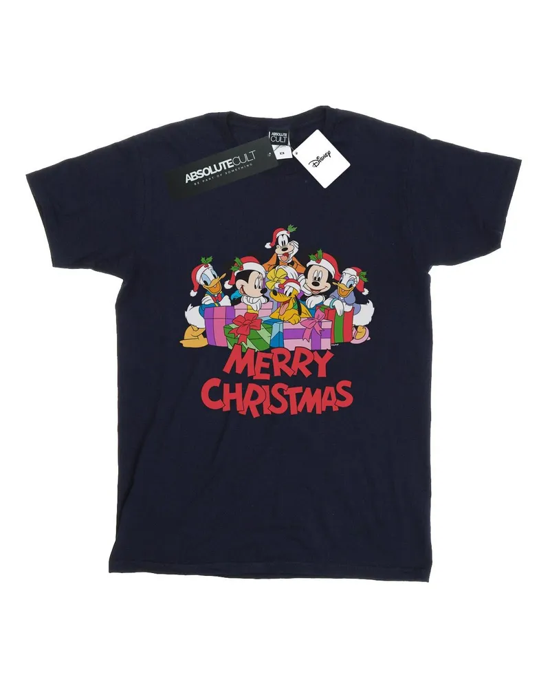 Disney Mickey Mouse and Friends" T-Shirt für Damen (Marineblau Marineblau