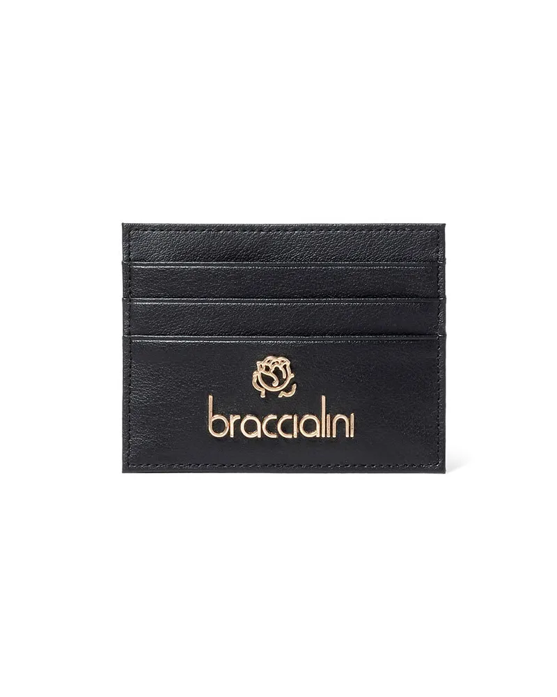 Braccialini Kartenhalter Frauen Schwarz